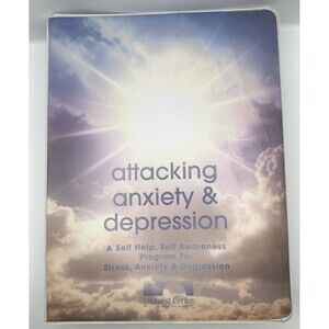 Attacking Anxiety & Depression Self Help Audio Tapes Workbook Midwest Center Set